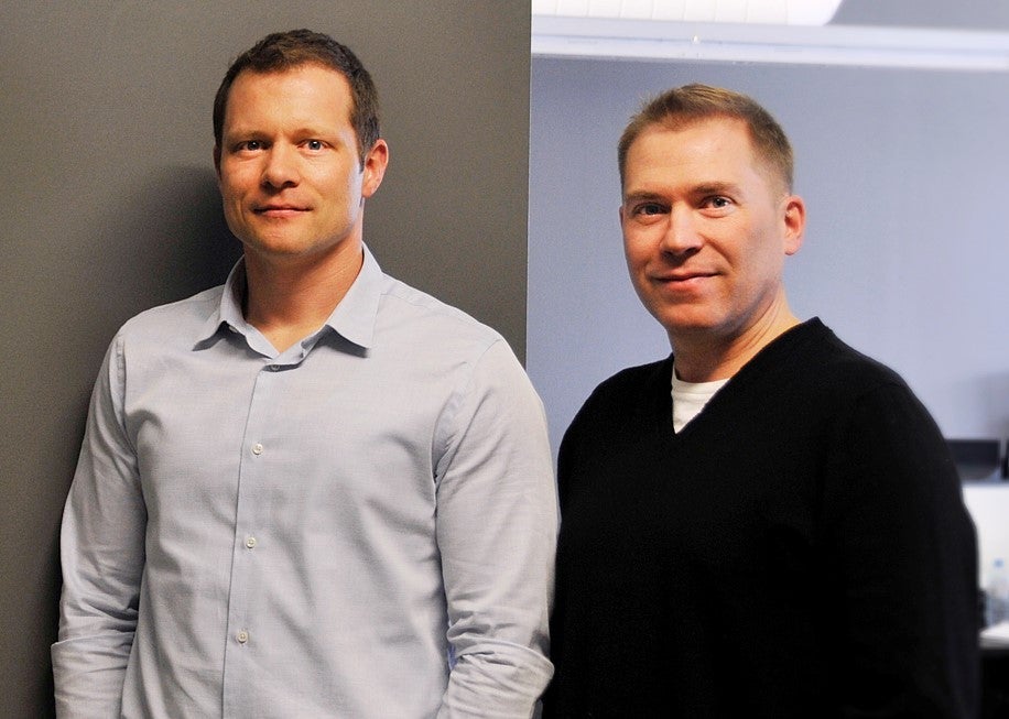 Sean Volkaert (left) and Jeff Guerin (right)