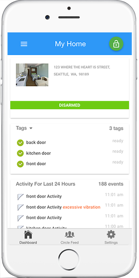 The Korner app on a phone 