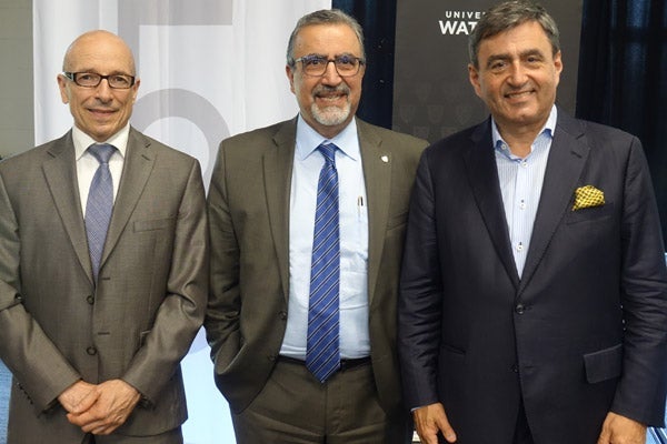 Mario Coniglio, Feridun Hamdullahpur, and Eric Mazur