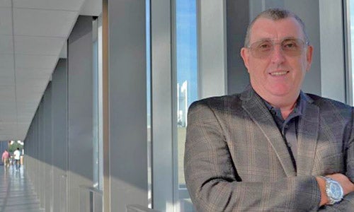 Engineering lecturer Bob McKillop