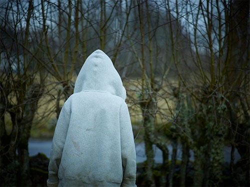 Child in the woods