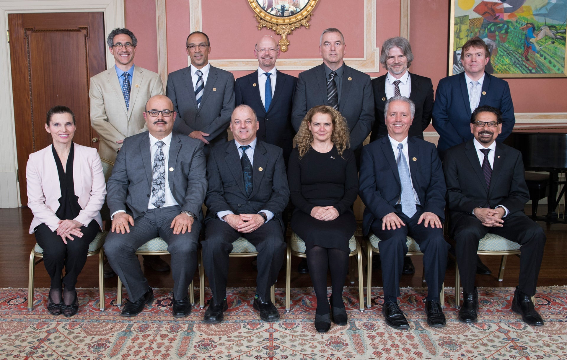 Award winners and Governor General
