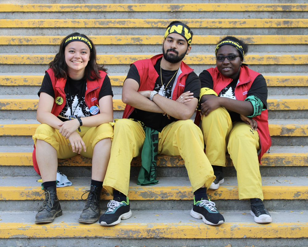 Orientation team.