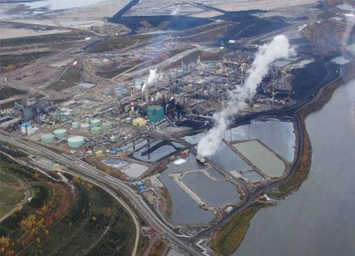 Oil sands development