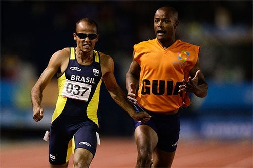 Athletes at Parapan Am games