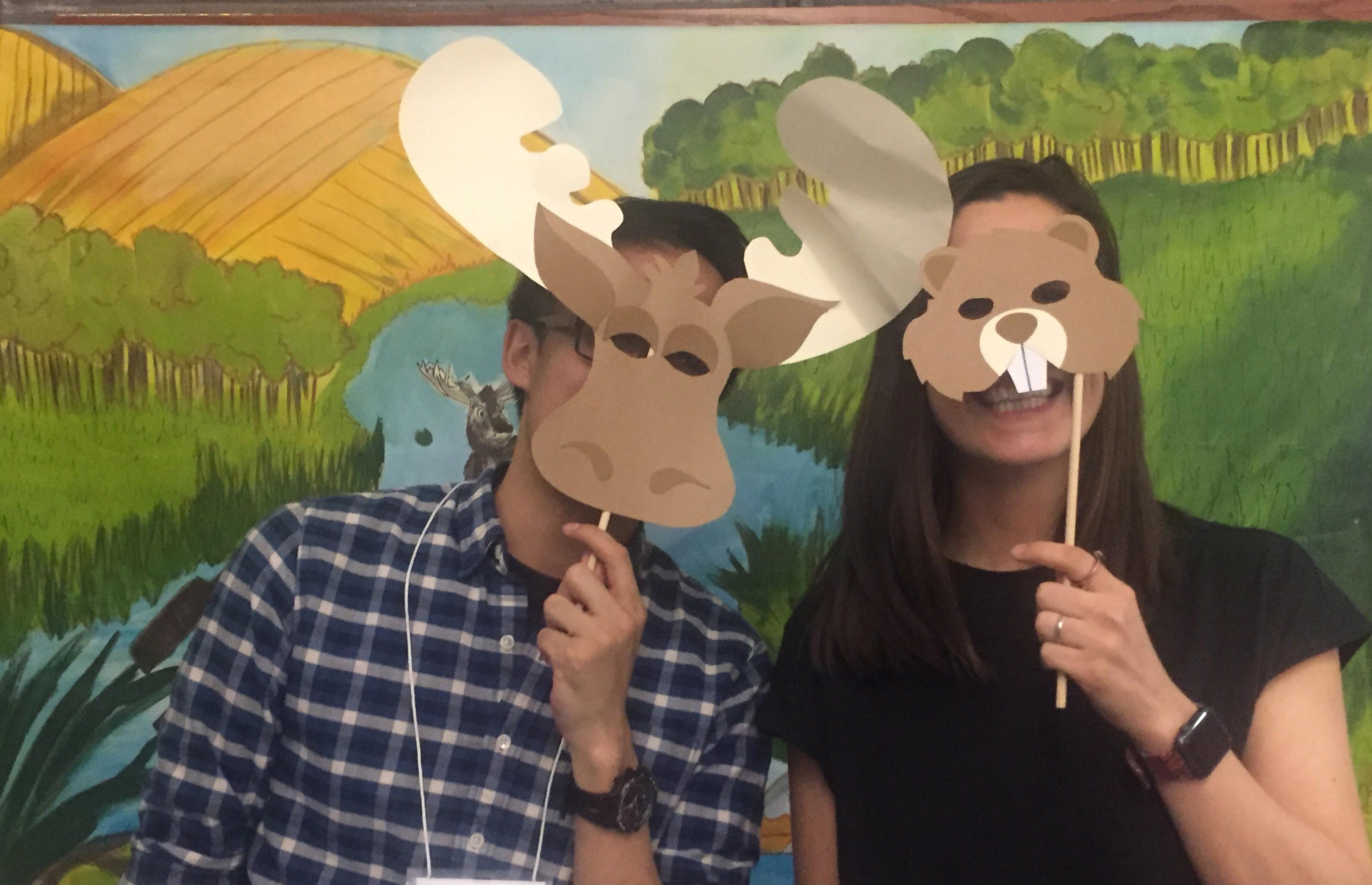 Fun at the wetlands photo booth