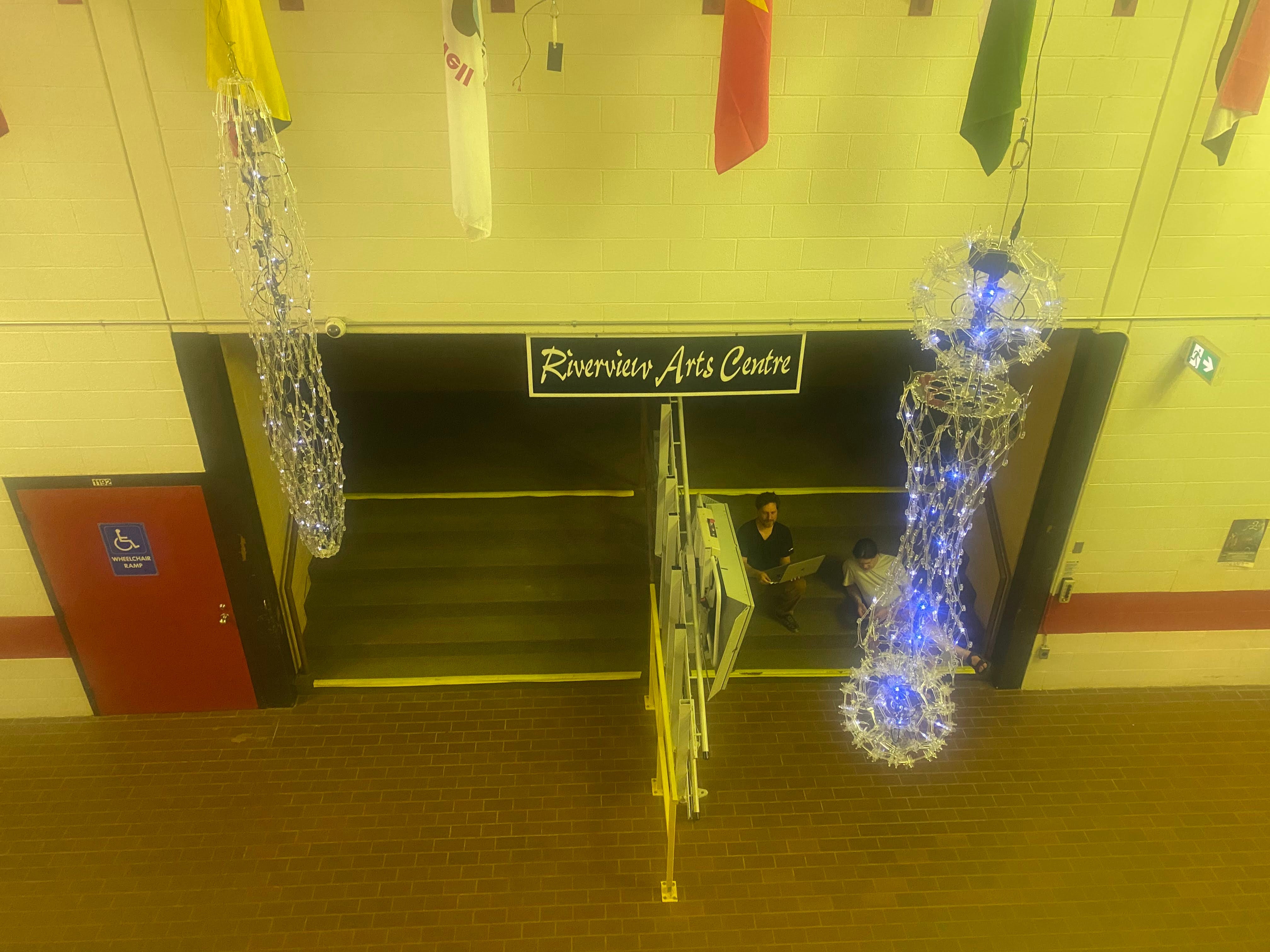 Project LEO Installation at Riverview Highschool in New Brunswick