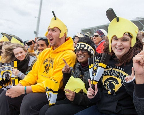 Waterloo Warriors football fans