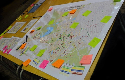 "Safe on Campus?" Map