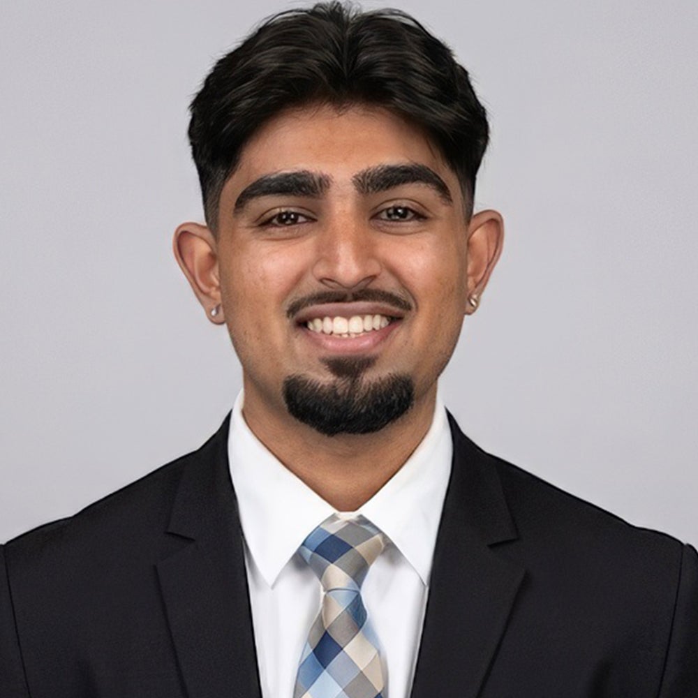 Formal headshot of Sahir Bandali