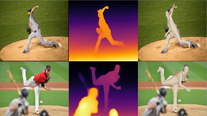 Waterloo researchers used images generated during the training process to help build the PitcherNet AI technology.