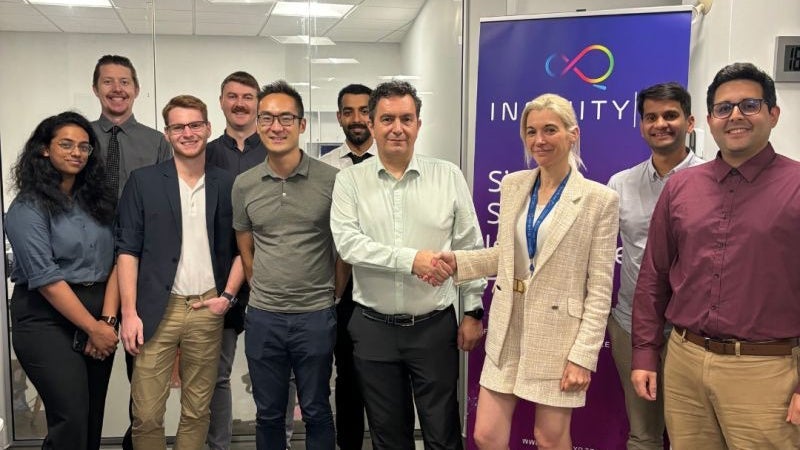 Staff at InfinityQ