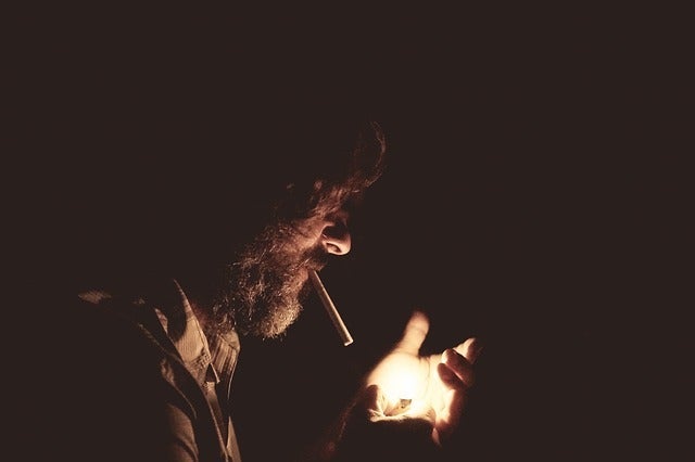 Man Smoking