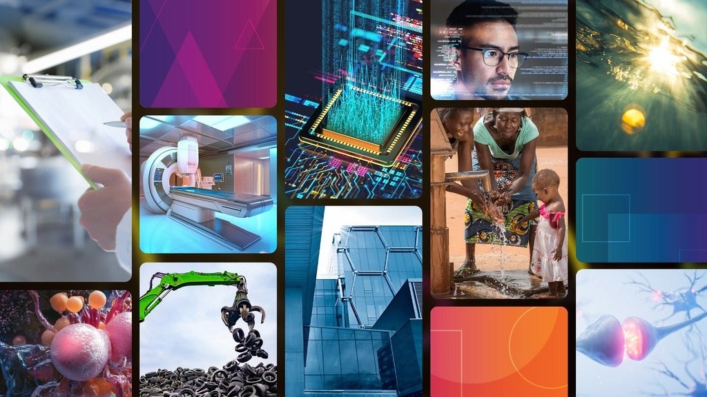 A collage of inventions at Waterloo