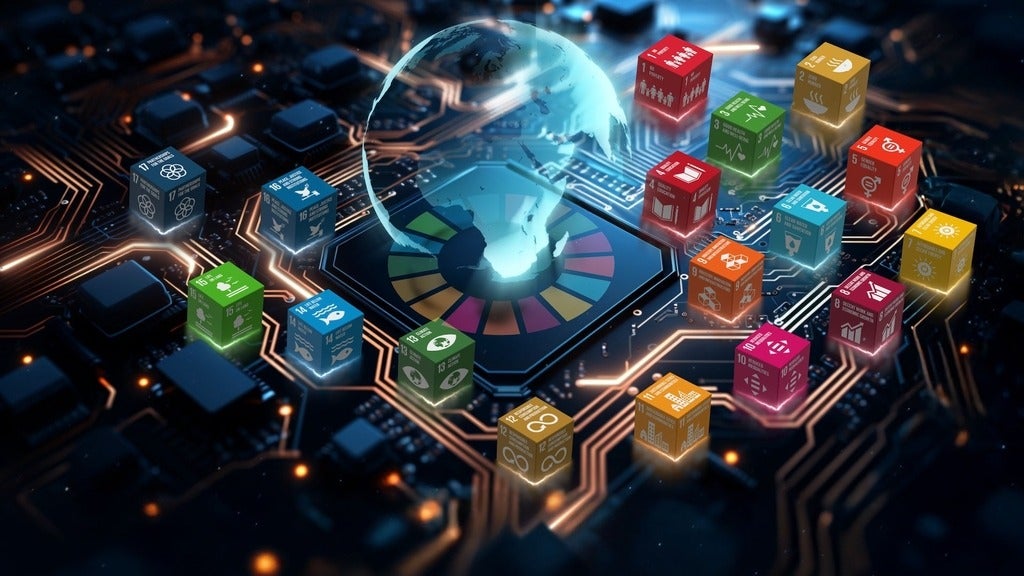 A digital design of the world and the UN sustainable development goals