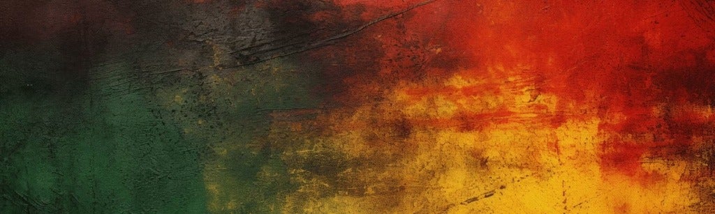 Colourful pattern on a textured backdrop.