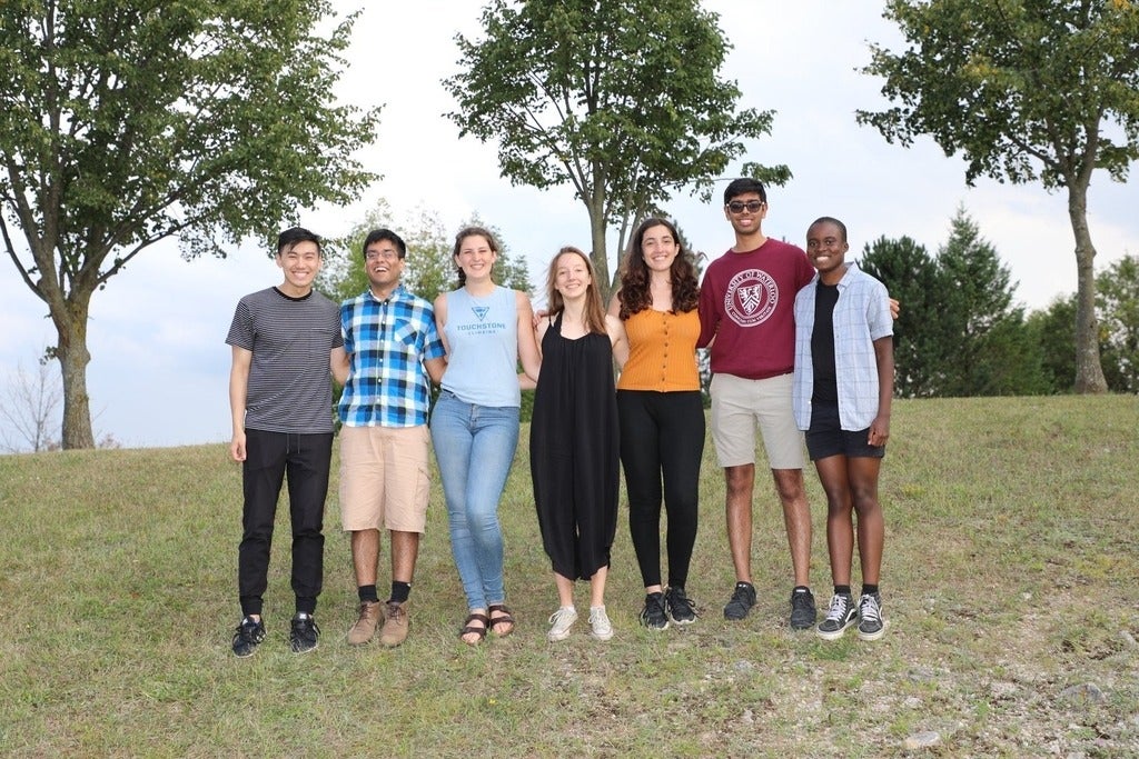 Chidi with current Waterloo Loran Scholars