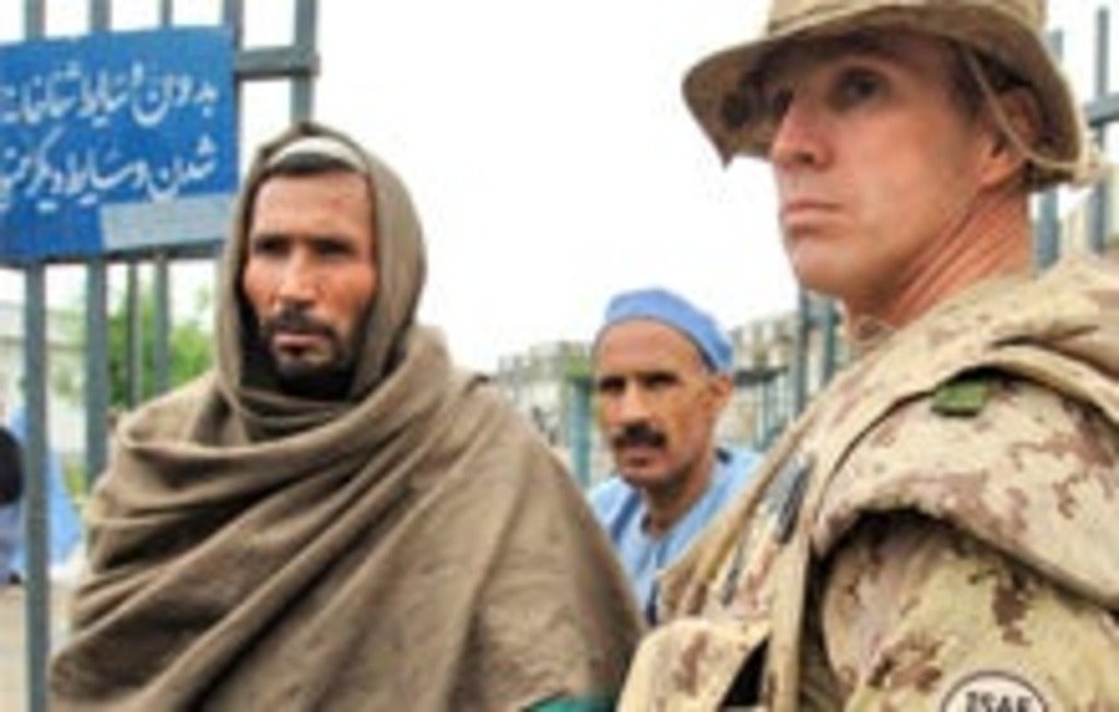 Colonel Jim Kile on duty in the Middle East