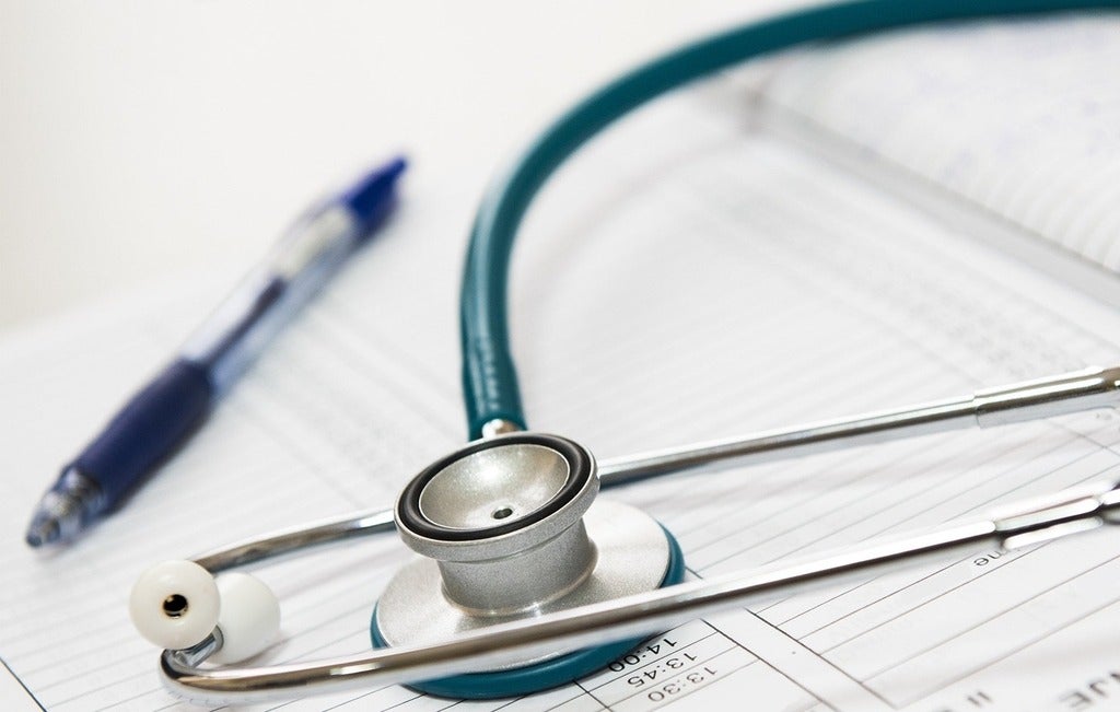 stethoscope and medical notes 