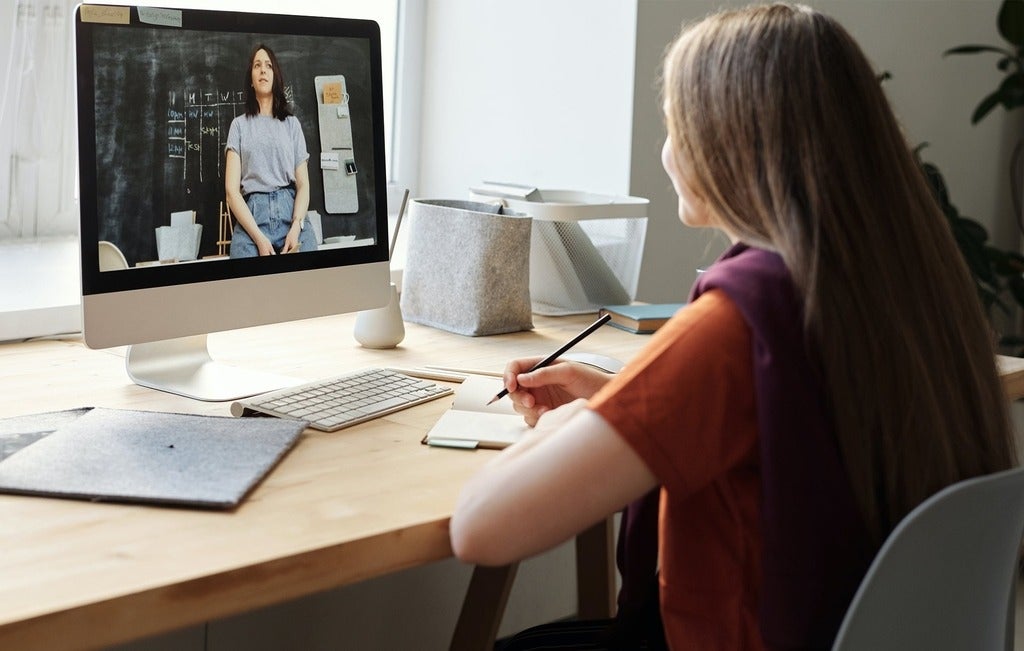 student video calling another student