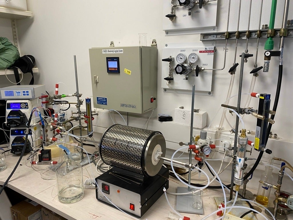 a desalination fuel cell (DFC) system