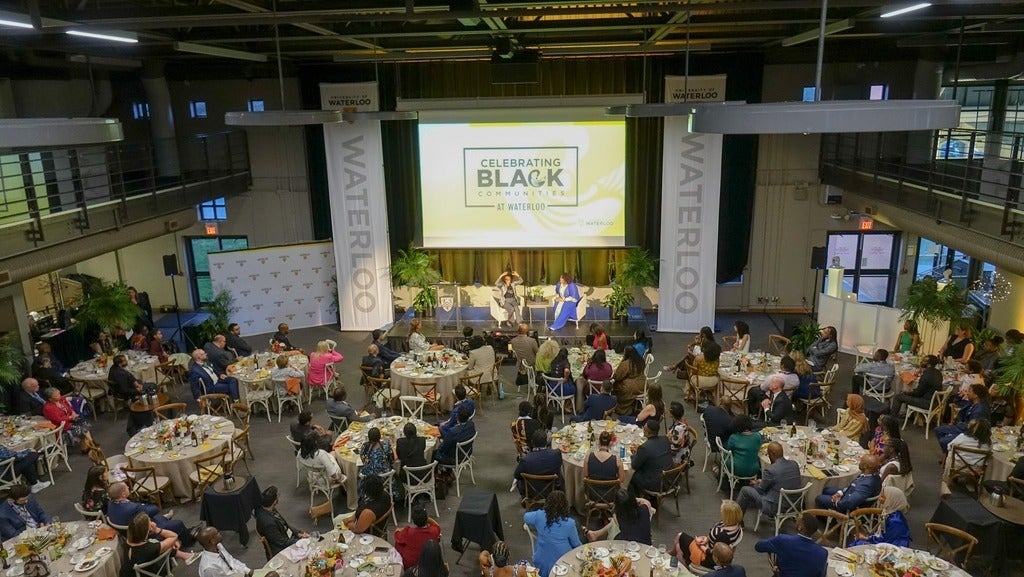 Waterloo community at the Celebrating Black Communities event in Federation Hall