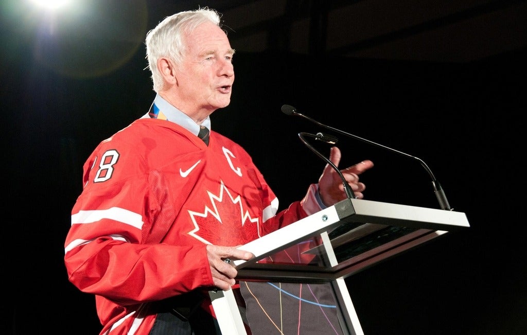 David Johnston speaking
