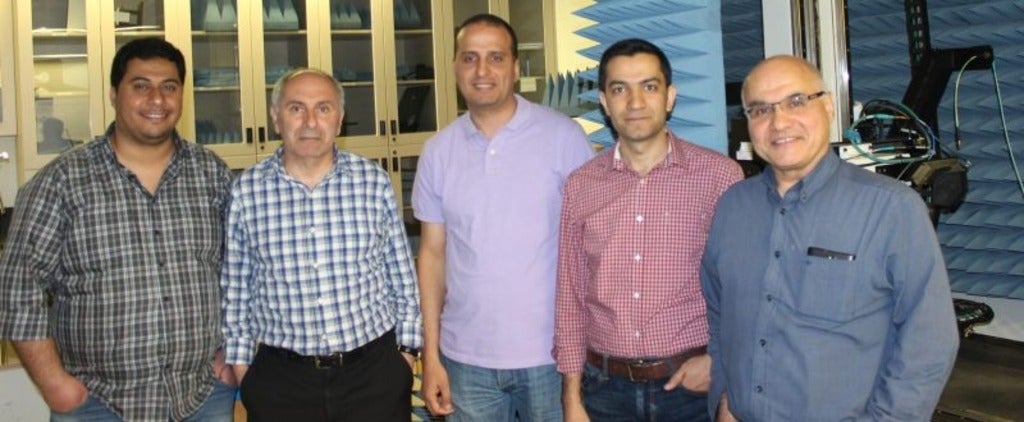Photo of Hussam Al-Saedi, Dr. Suren Goigoyan, Dr. Wael Abdel-Wahab, Mohammad Fereidani, Salieddin Safivi-Naeini.