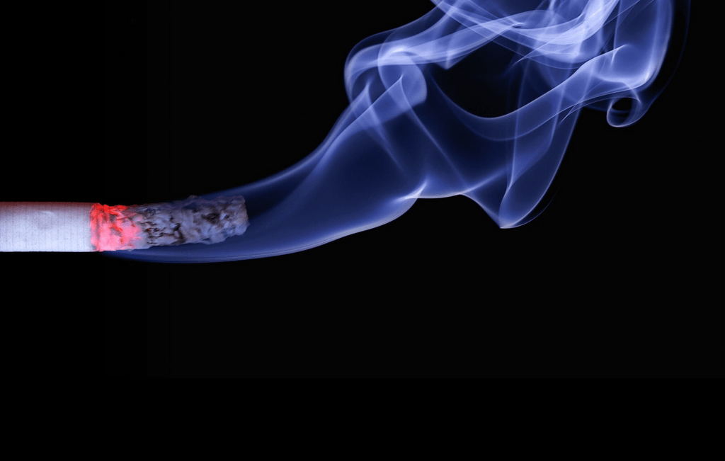 Cigarette burning