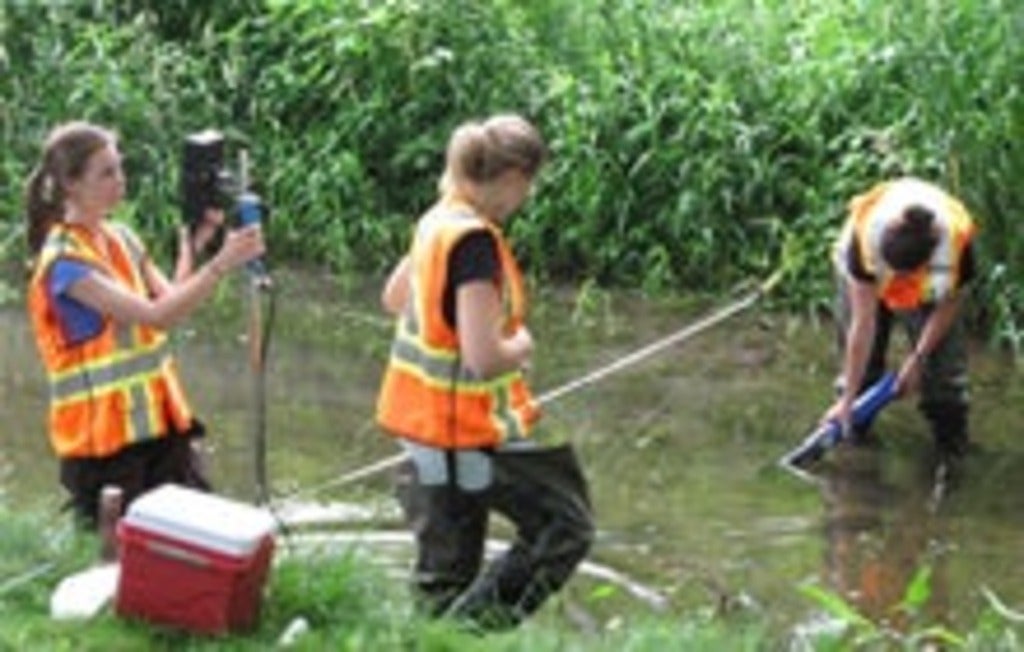 Researchers using smart watershed sensors