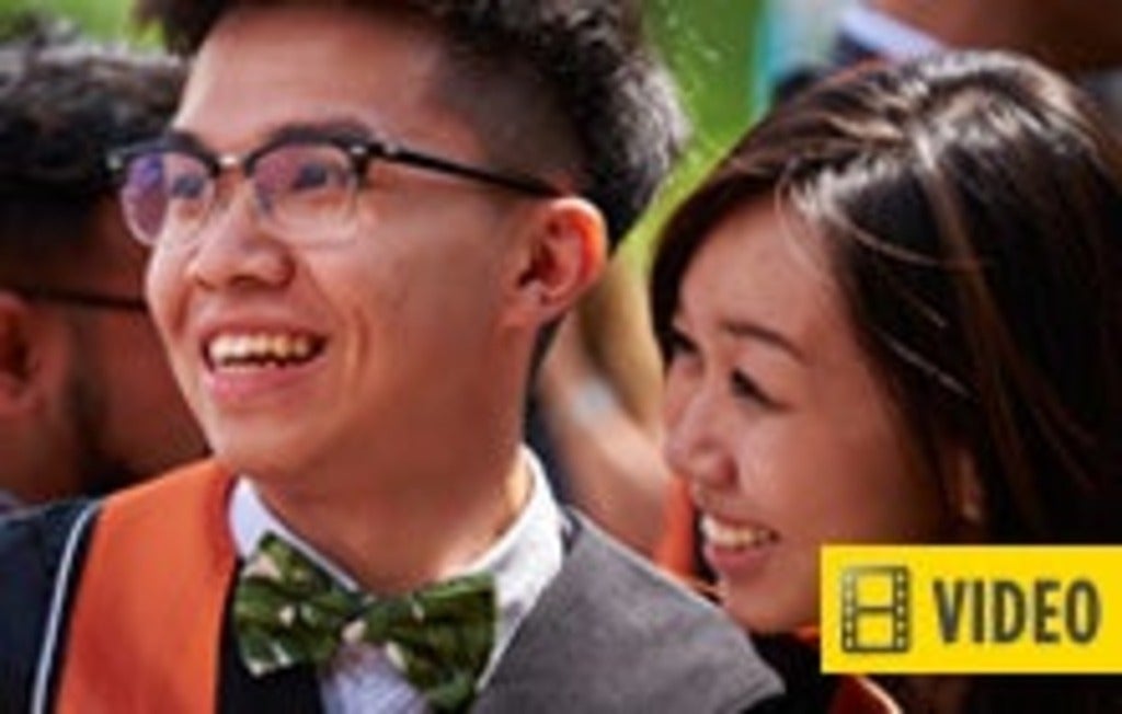 UWaterloo grads celebrate post-ceremony