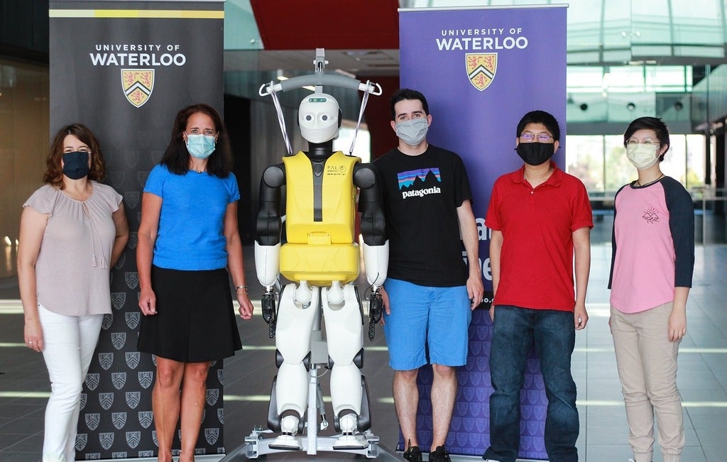 People with REEM-C robot