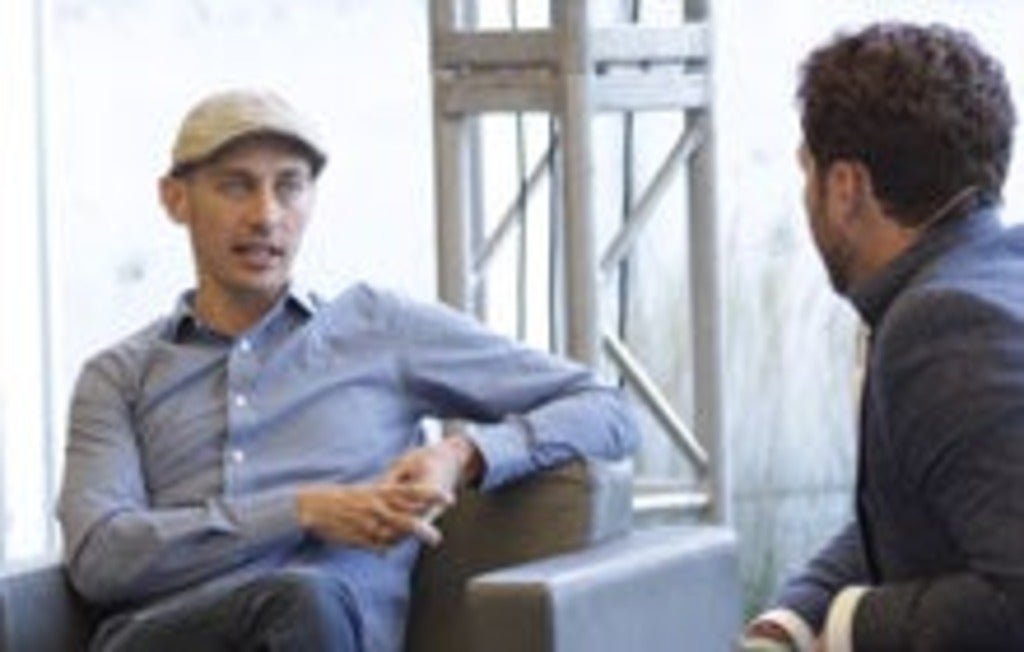 Tobias Lütke and Michael Litt