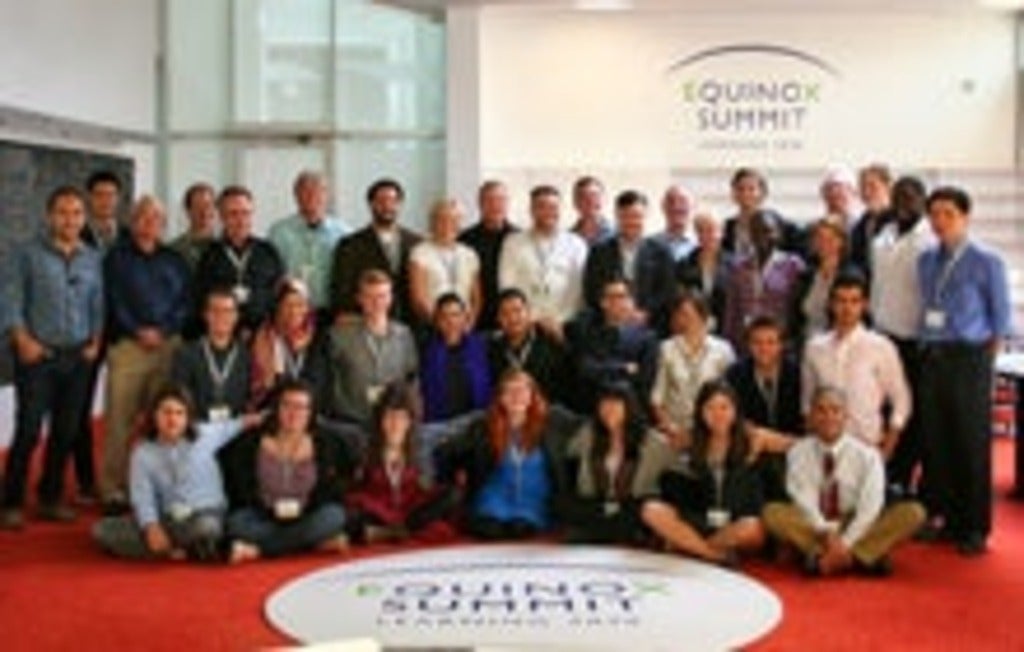 The team from the Equinox Summit