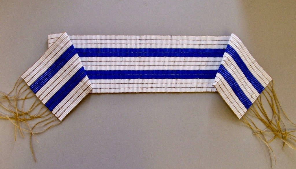 Two Row Wampum belt