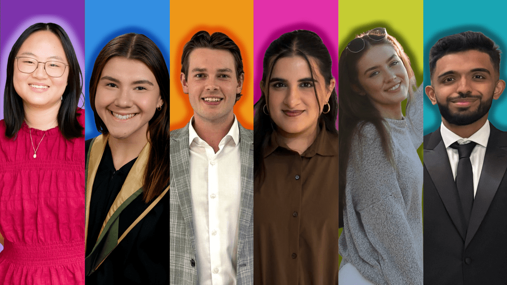 Six undergraduate students
