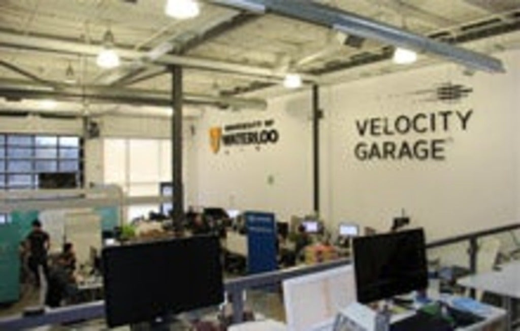 Workspaces inside the Velocity Garage