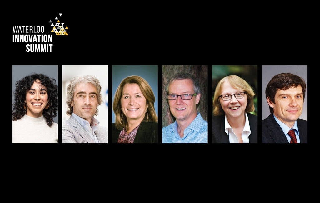 Photos of all Waterloo Innovation Summit speakers