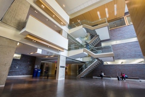 First floor of school accounting and finance building