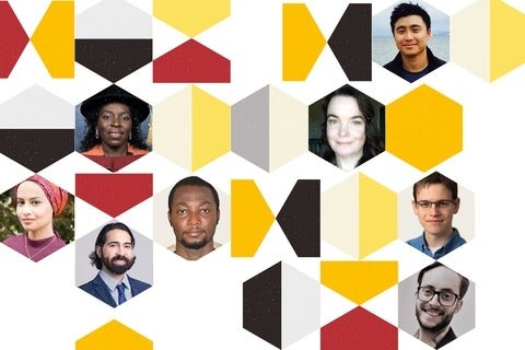 Collage of recipients of the 2023 Provost's Postdoctoral Fellowship Programs