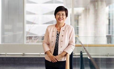 Aiping Yu, a professor of chemical engineering at the University of Waterloo, is the recipient of a Steacie fellowship.