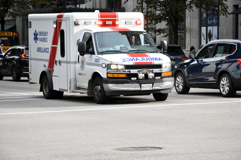 Ambulance in Vancouver