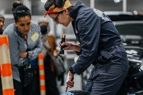 Stefanie Bruinsma at a recent AutoCate workshop in Toronto.
