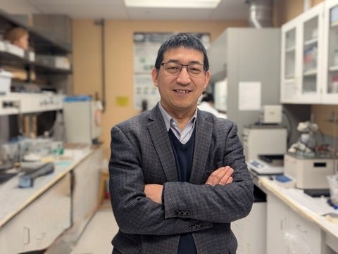 Dr. Boxin Zhao, a professor in the Department of Chemical Engineering