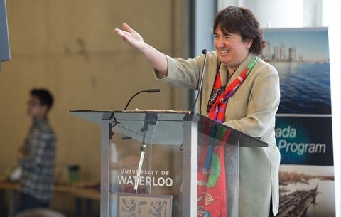 Catherine Rosenberg, a Professor in Electrical and Computer Engineering and the Canada Research Chair in the Future Internet