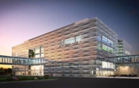 Artist's rendition of E7 building