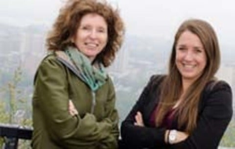 Susan Elliot and Frencesca Cardwell