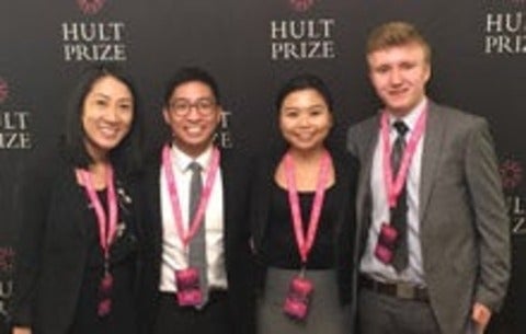 Epoch team: Lisa Tran, Keith Choy, Jade Choy, and BETS student Ryan Schmied