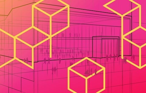 Innovation arena pink building 