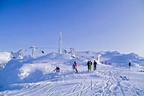 The summit of Whistler mountain, site of the 2010 Winter Olympics